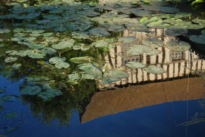 Reflet du vieux moulin à Vernon